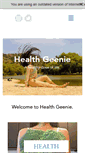 Mobile Screenshot of healthgeenie.com